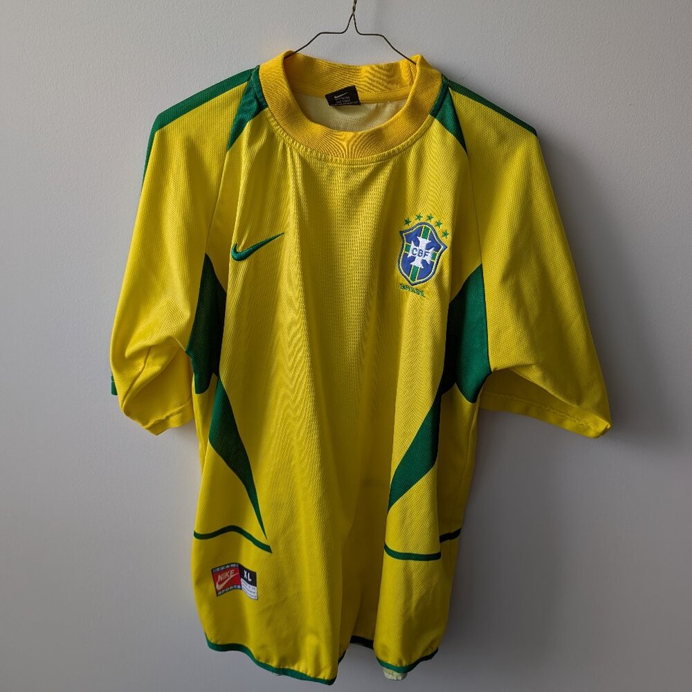 Y2k Bootleg Brazil Soccer Jersey